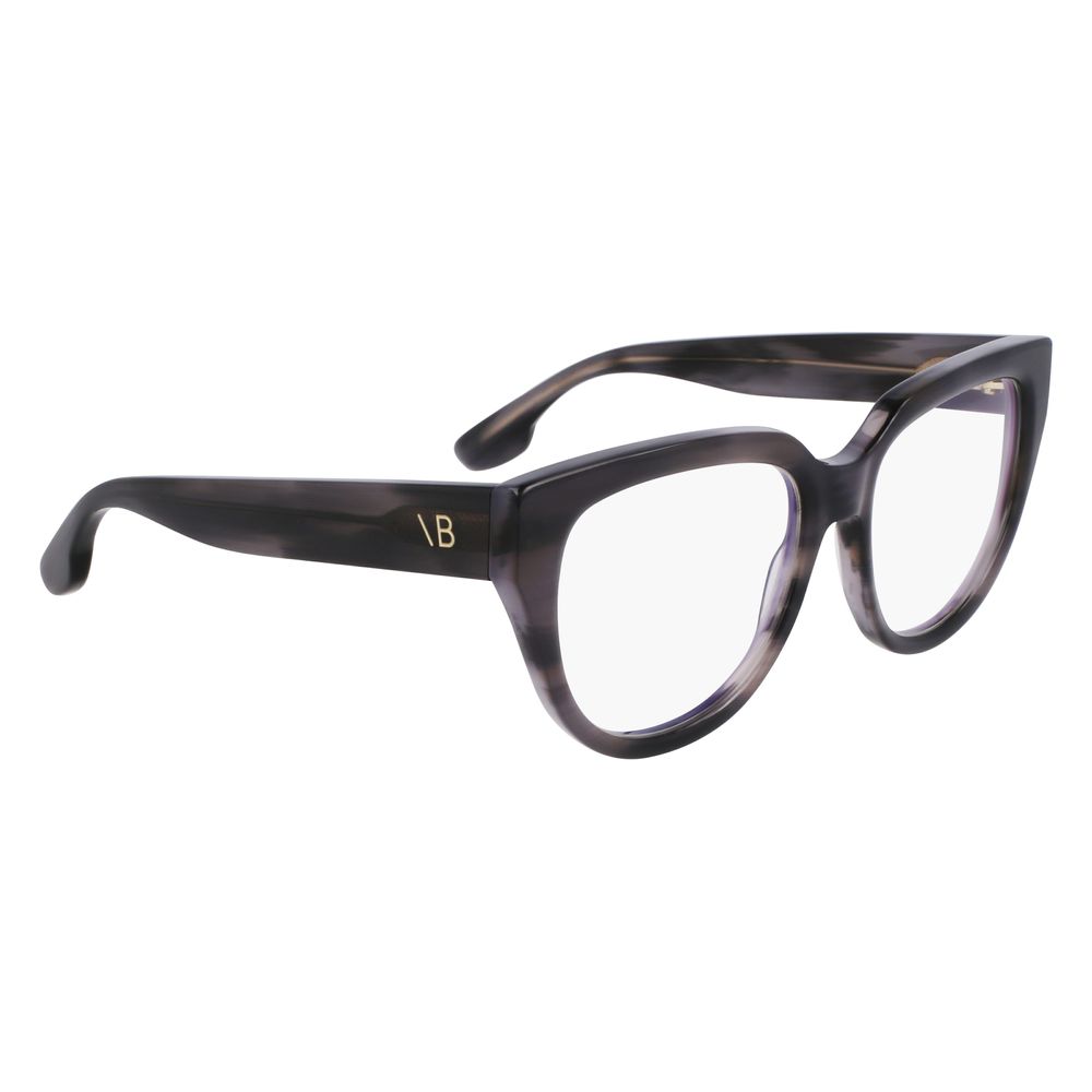 Victoria Beckham Women’s Optical Glasses – Grey Square Frame, 53mm