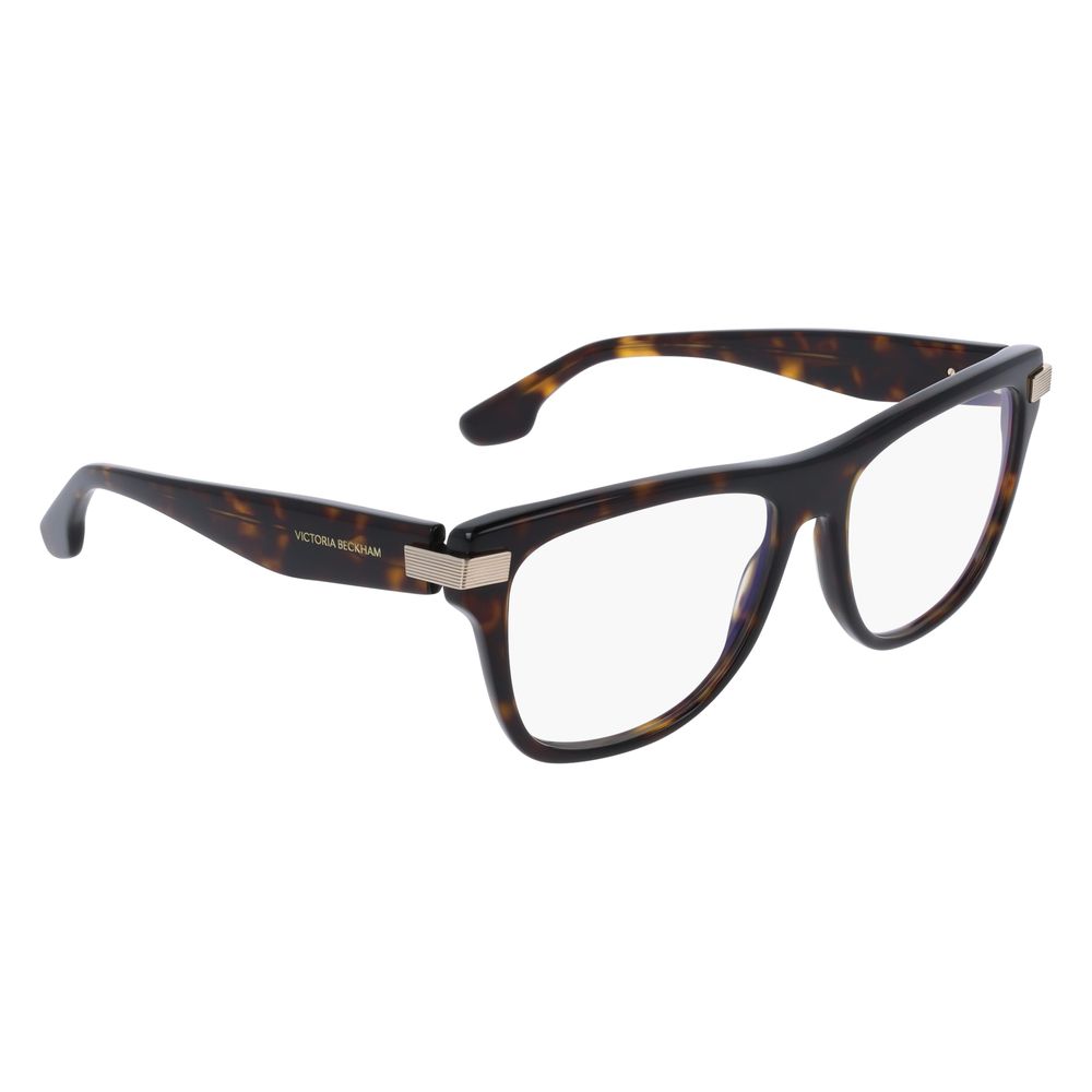 Victoria Beckham Women’s Optical Glasses – Brown Square Frame, 53mm