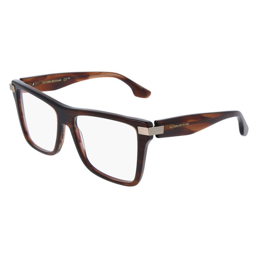 Victoria Beckham Women’s Optical Glasses – Brown Full-Rim Frame, 53mm