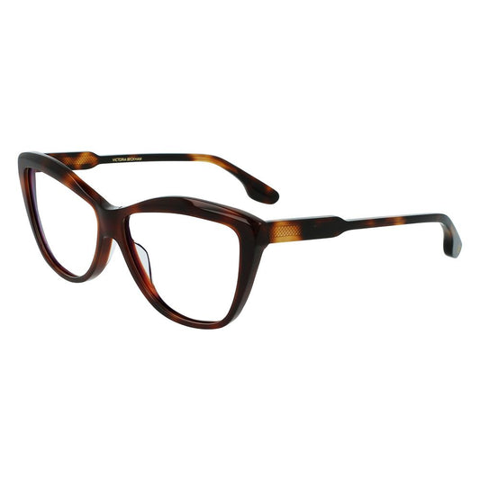 Victoria Beckham Women's Optical Glasses – Brown Square Frame, 57mm