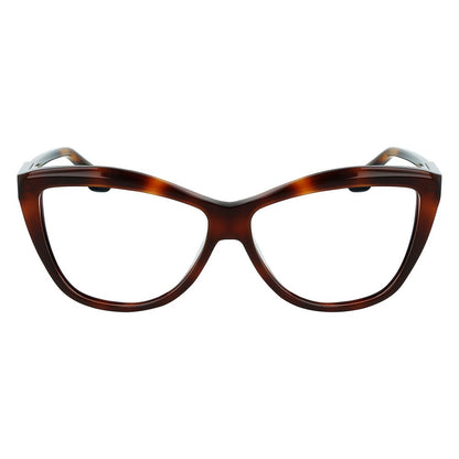 Victoria Beckham Women's Optical Glasses – Brown Square Frame, 57mm