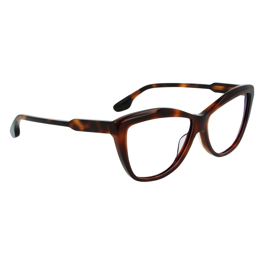 Victoria Beckham Women's Optical Glasses – Brown Square Frame, 57mm