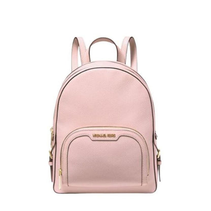 Michael Kors Jaycee Leather Backpack in Powder Blush