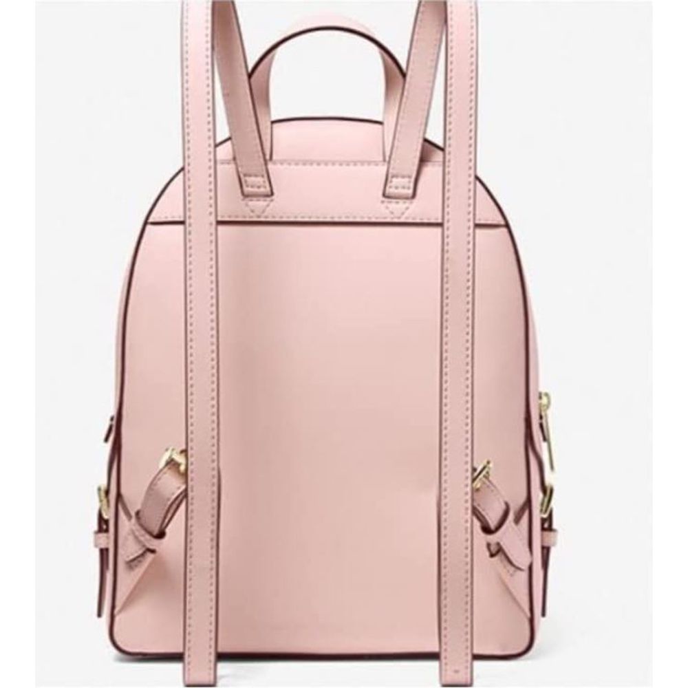 Michael Kors Jaycee Leather Backpack in Powder Blush