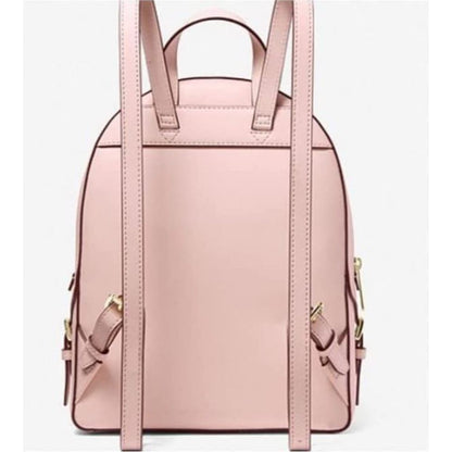 Michael Kors Jaycee Leather Backpack in Powder Blush