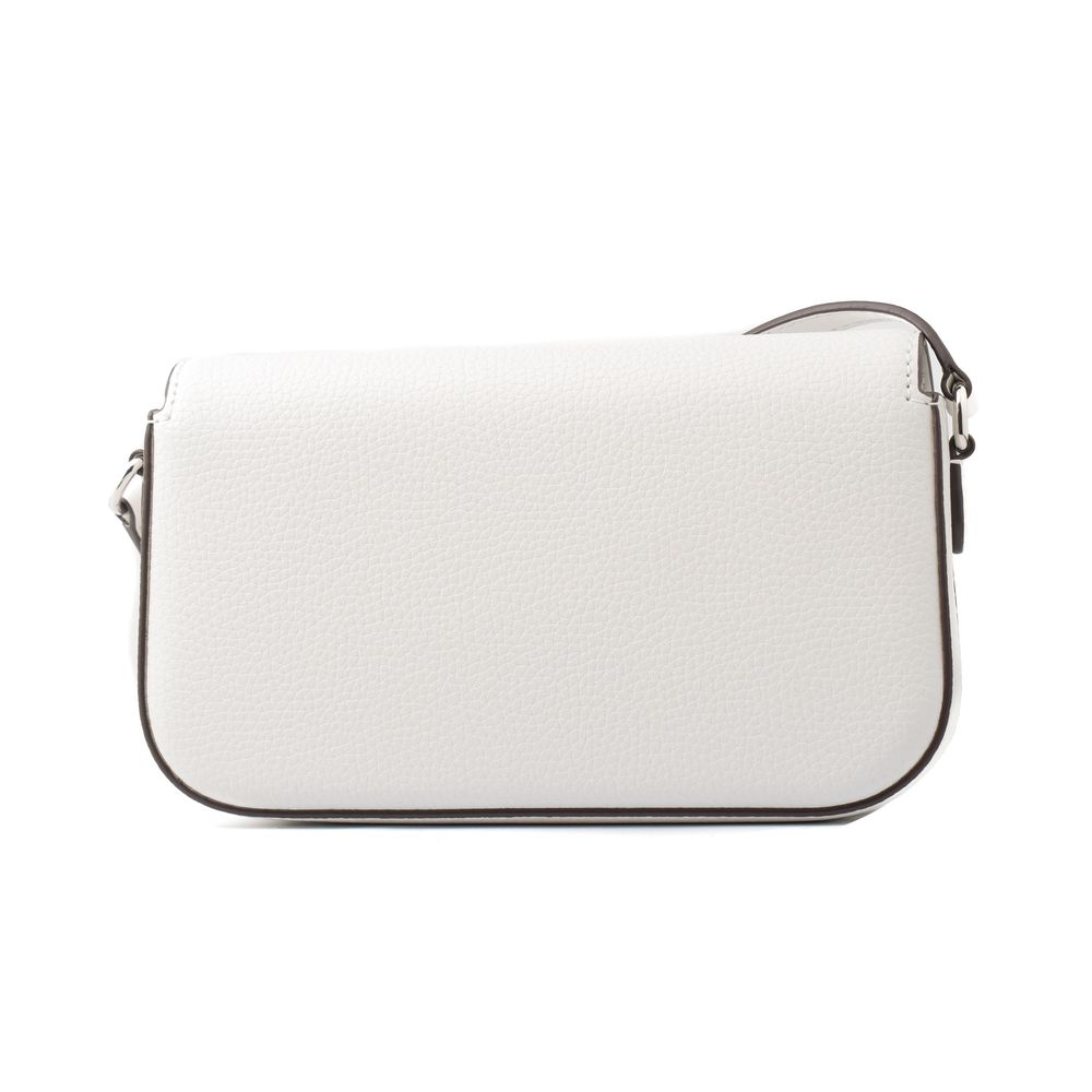 Michael Kors White Leather Crossbody Bag - Jet Set Travel