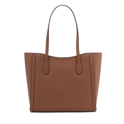 Michael Kors Brown Canvas Tote Bag - Iconic Elegance for Everyday Luxury