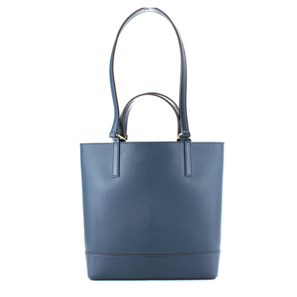 Michael Kors Blue Leather Tote Bag - Effortless Elegance