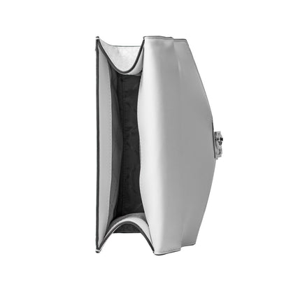 Michael Kors White Canvas Crossbody Bag - Effortless Style and Modern Glamour