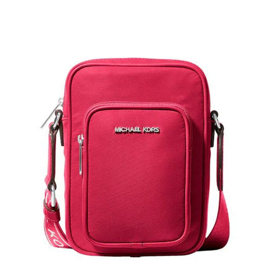 Michael Kors Raspberry Pink Eco Nylon Crossbody Bag
