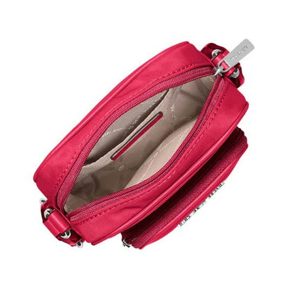Michael Kors Raspberry Pink Eco Nylon Crossbody Bag