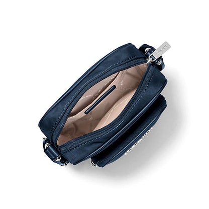 Michael Kors Blue Nylon Crossbody Bag - Effortless Style Meets Modern Functionality