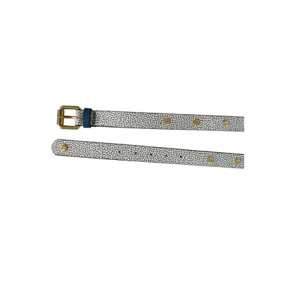 Borbonese Blue Polyvinyl Women's Belt