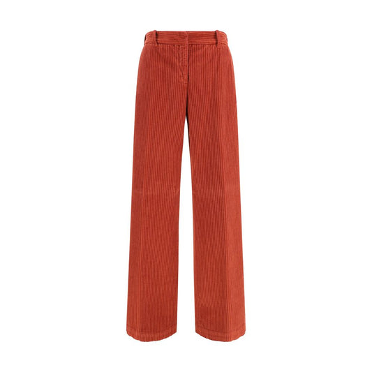 True Royal Multicolor Cotton Casual Pants