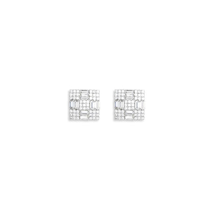 Magda Butrym Silver Brass Earrings