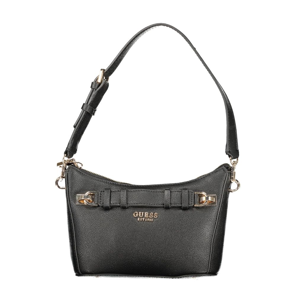 GUESS JEANS Black Polyurethane Women Handbag