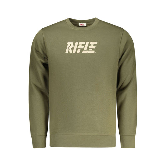 RIFLE Verde Cotton Mens Sweatshirt