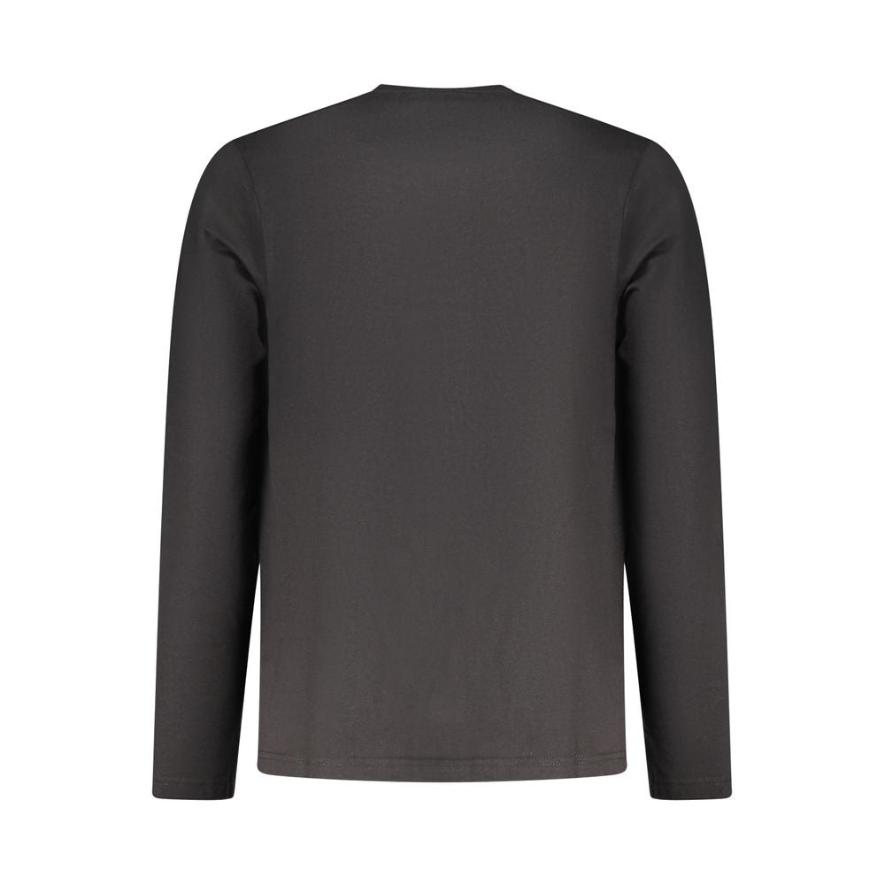 Coveri Moving Black Cotton Men's T-Shirt