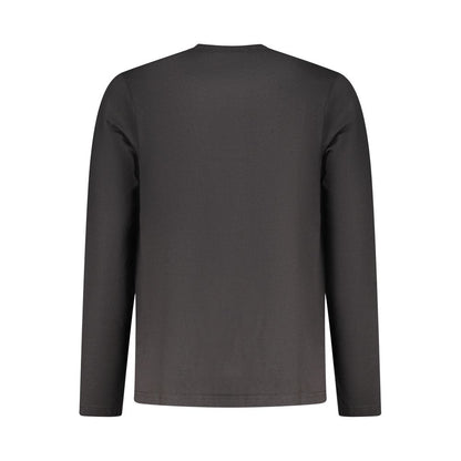 Coveri Moving Black Cotton Men's T-Shirt