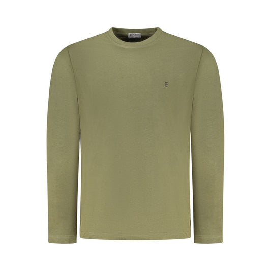 COVERI MOVING Verde Cotton Men T-Shirt