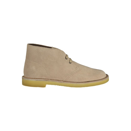 Clarks Beige Leather Men's Boot