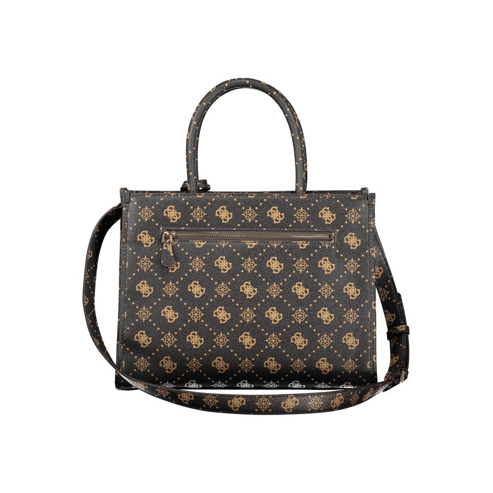 GUESS Jeans Marrone Poliuretano Woman Handbag - Silia Bag