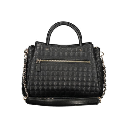Guess Jeans Black Polyurethane Women Handbag - Nadira Tote