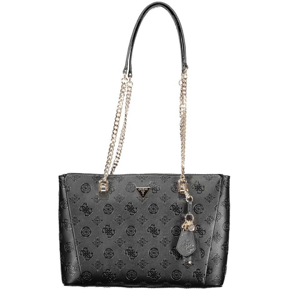 GUESS JEANS Nero Poliuretano Women Handbag