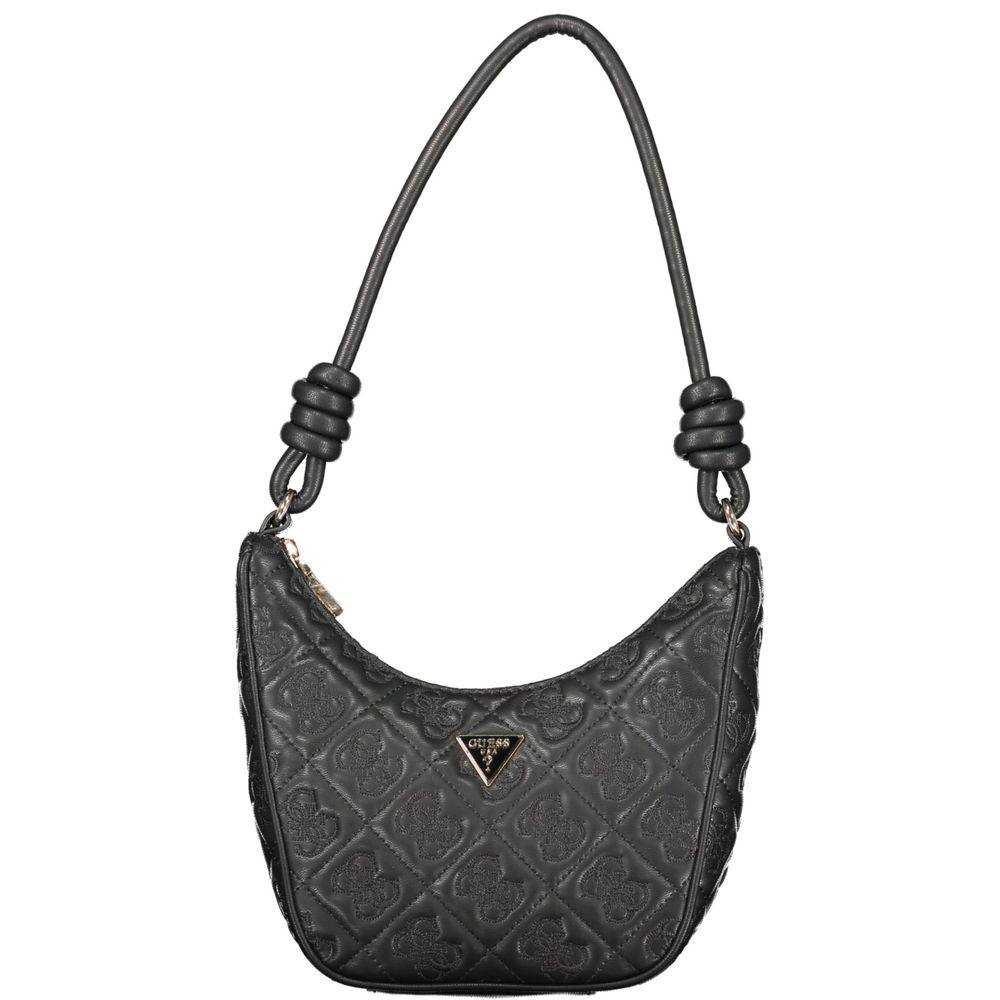 GUESS JEANS Black Polyurethane Women Handbag - Adelasia Bag