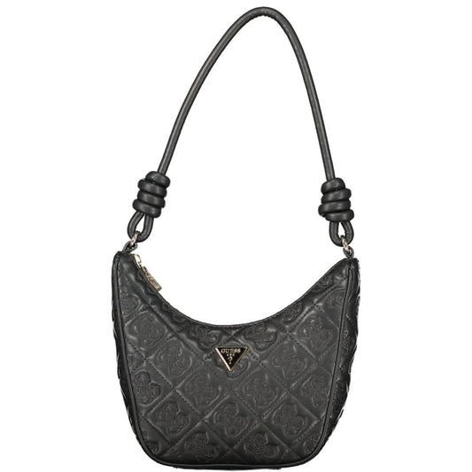 GUESS JEANS Black Polyurethane Women Handbag - Adelasia Bag