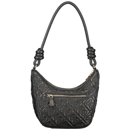 GUESS JEANS Black Polyurethane Women Handbag - Adelasia Bag