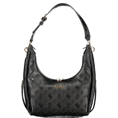 GUESS JEANS Black Polyurethane Women's Handbag - Phoebe Bag