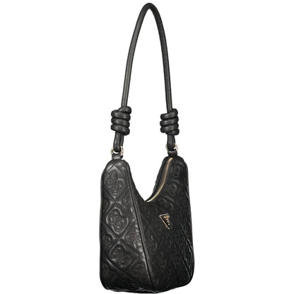 GUESS JEANS Black Polyurethane Women Handbag - Adelasia Bag