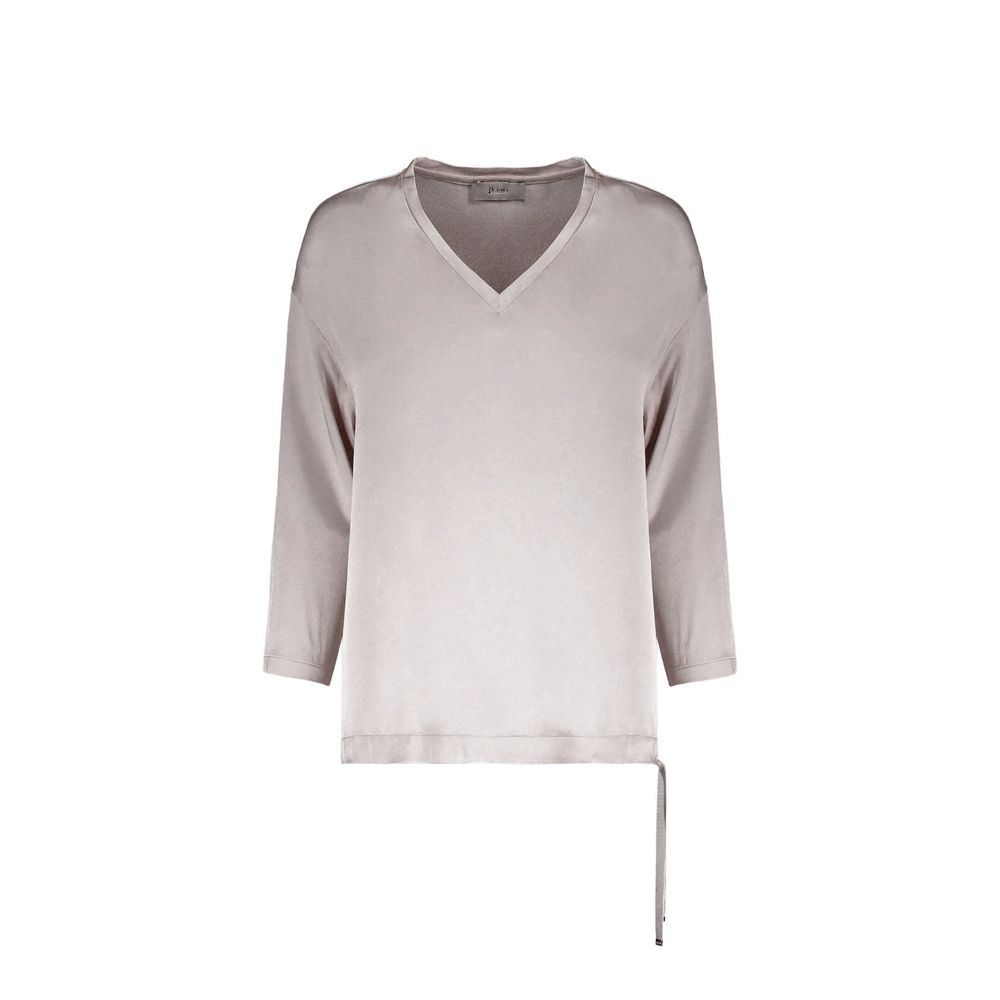 Herno Gray Acetate Tank Top