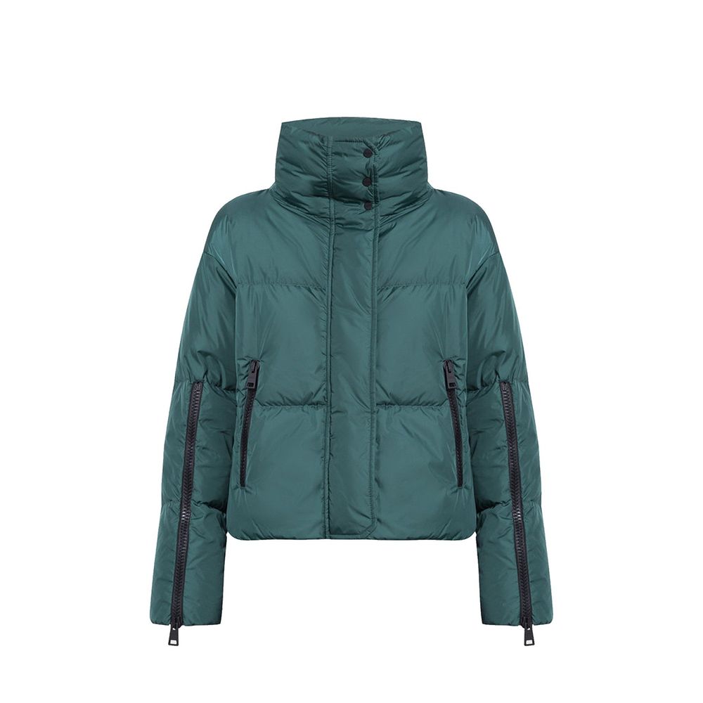 Herno Bicolor Polyamide Coat for Women