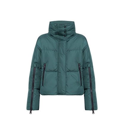 Herno Bicolor Polyamide Coat for Women