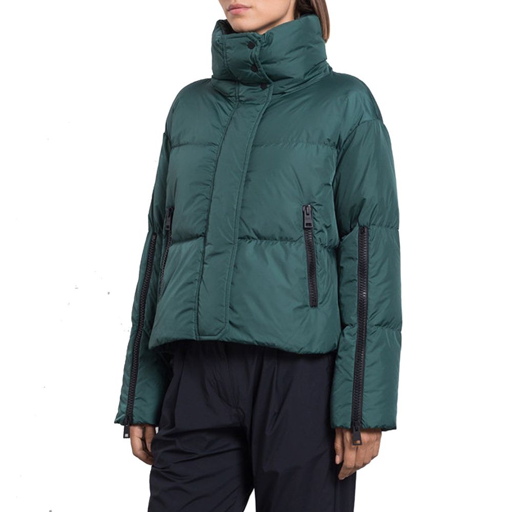 Herno Bicolor Polyamide Coat for Women