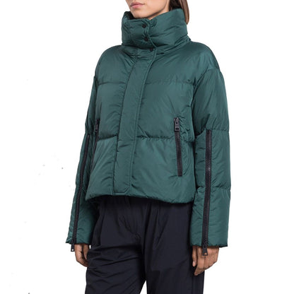 Herno Bicolor Polyamide Coat for Women