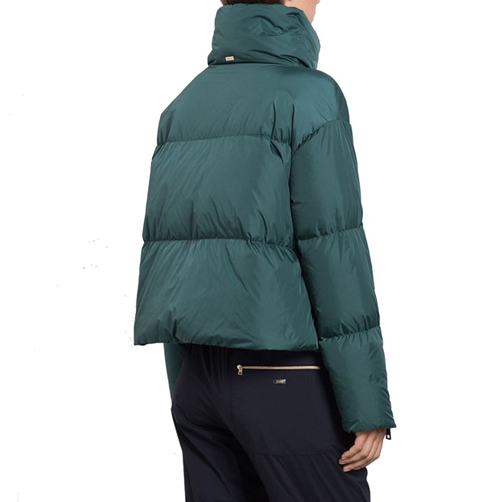 Herno Bicolor Polyamide Coat for Women