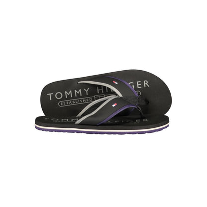 Tommy Hilfiger Black Men's Flip-Flops