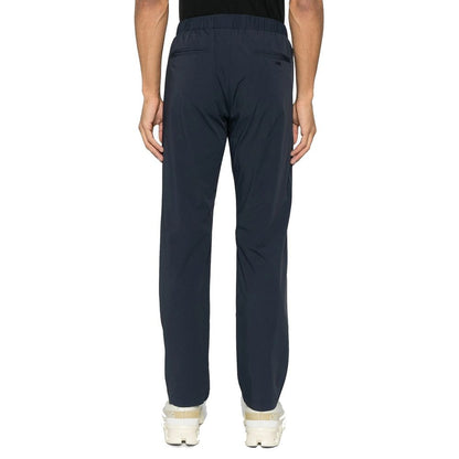 Herno Gray Elastane Athletic Pants for Men