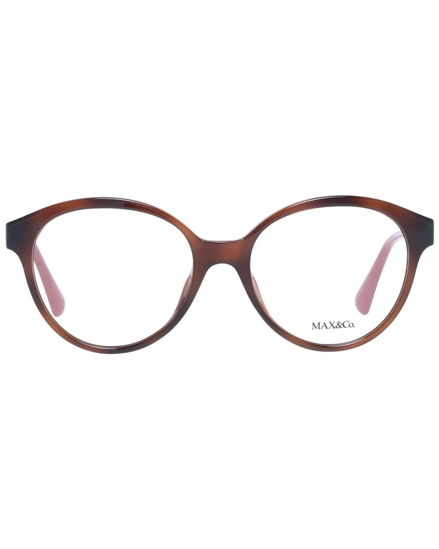 Max & Co Brown Optical Glasses – Round Full-Rim Frame, 53mm