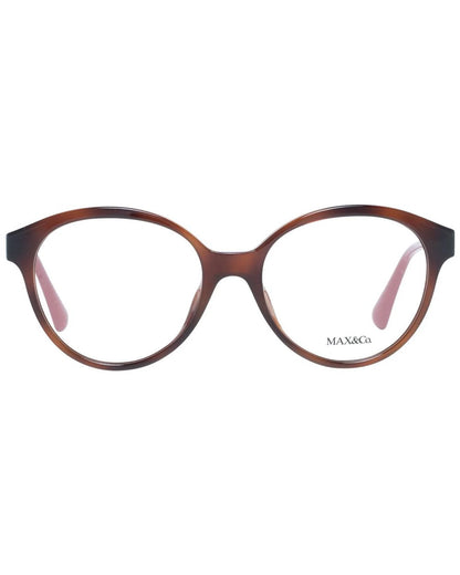 Max & Co Brown Optical Glasses – Round Full-Rim Frame, 53mm