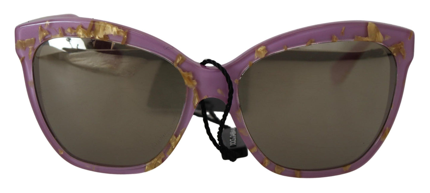 Dolce & Gabbana Purple Cat-Eye Sunglasses DG4251