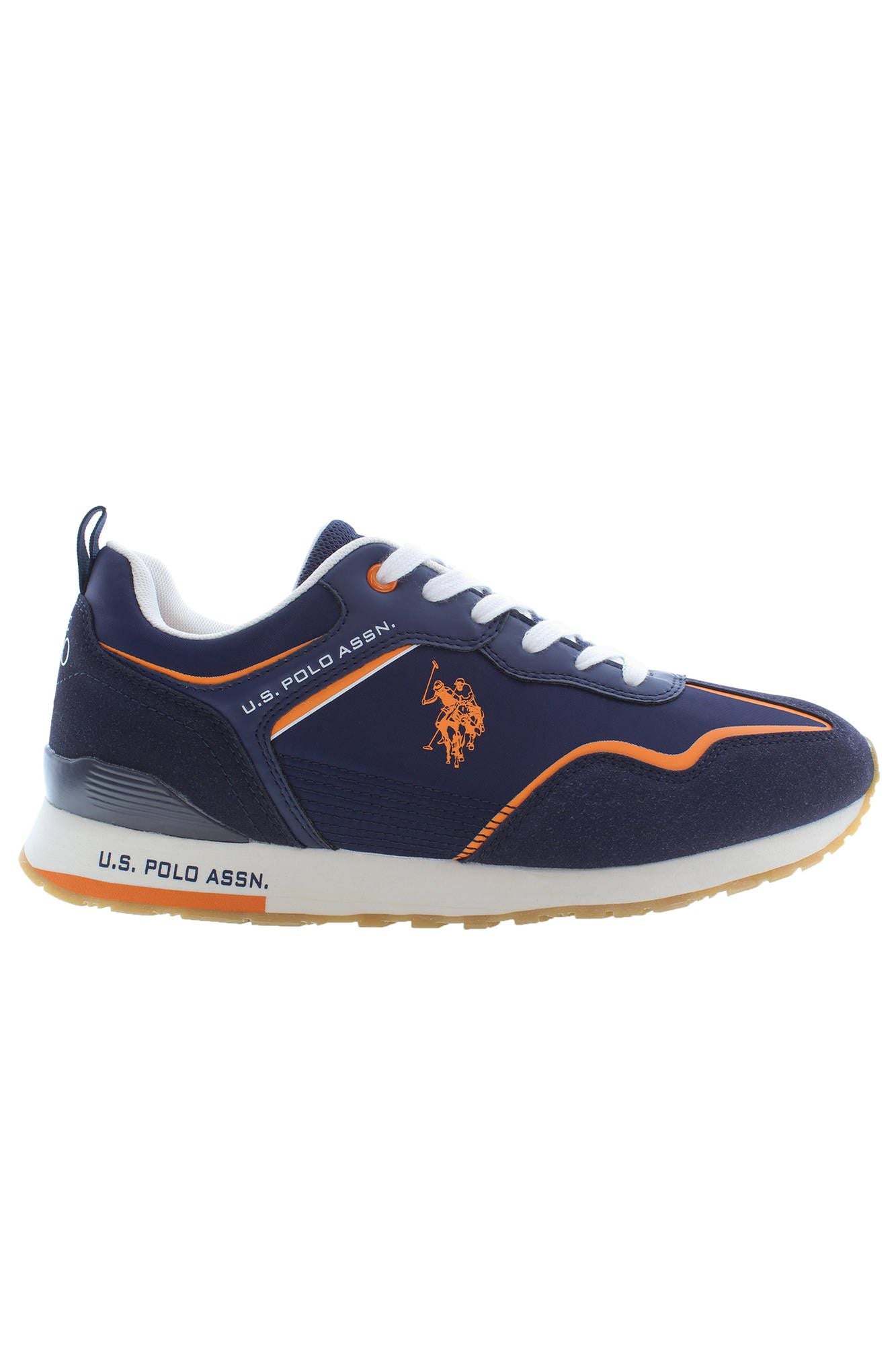 U.S. POLO ASSN. Blue Polyester Athletic Sneakers