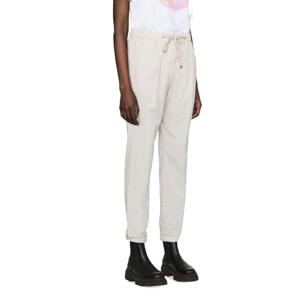Herno Gray Elastane Casual Pants for Women