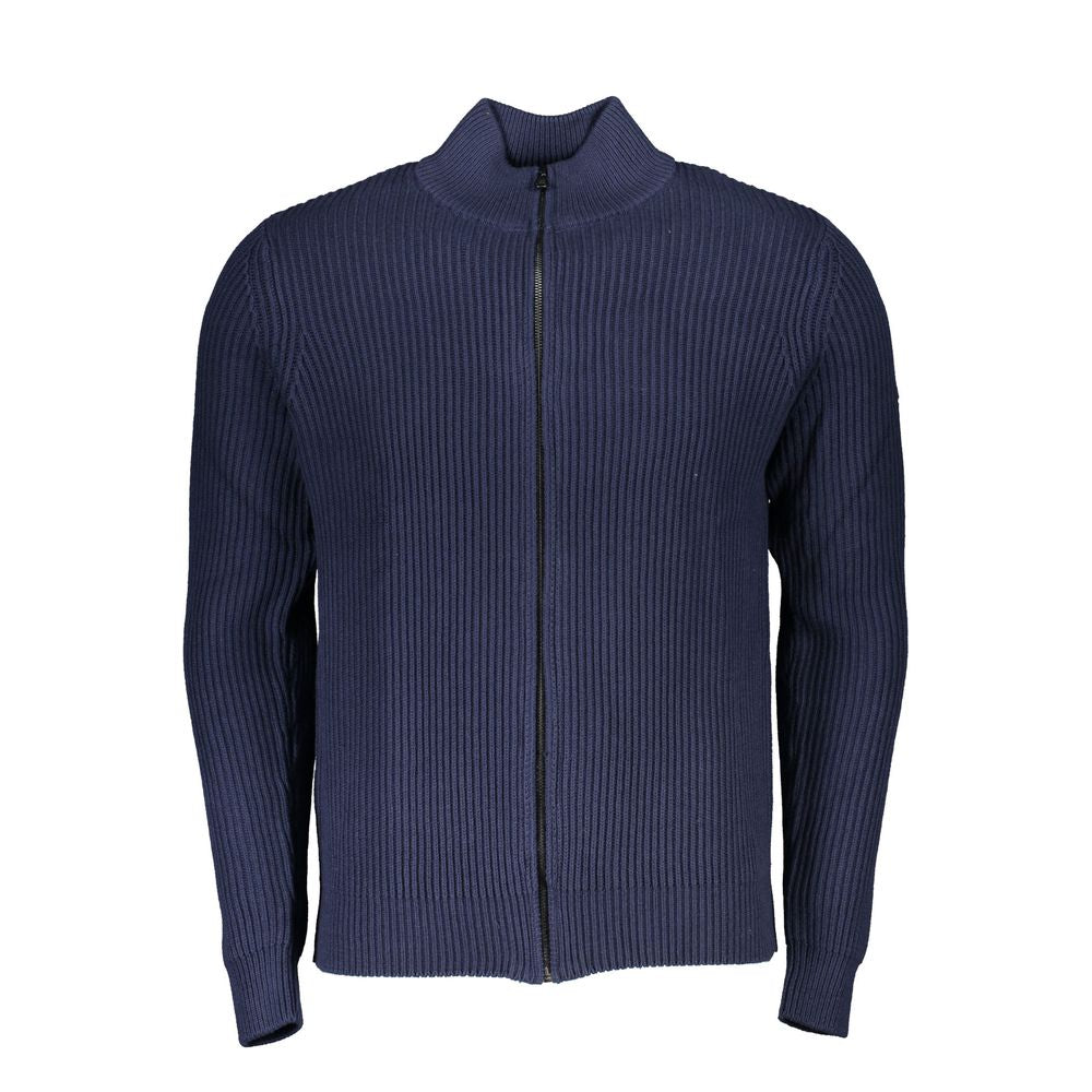 North Sails Blue Cotton Cardigan for Men