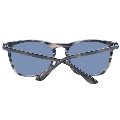 BMW Men's Sunglasses – Grey Square Frame, Grey Lenses