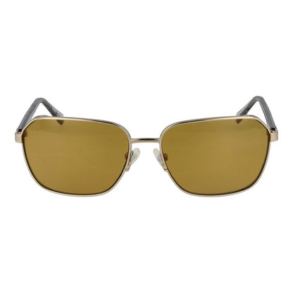 Guess Men’s Sunglasses – Gold Metal Frame, Yellow Lenses