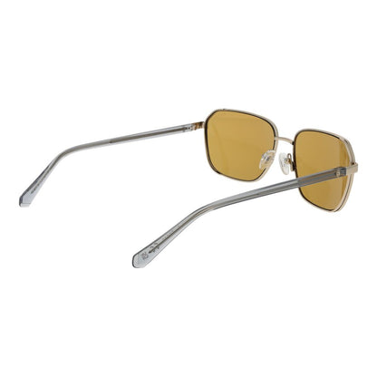 Guess Men’s Sunglasses – Gold Metal Frame, Yellow Lenses